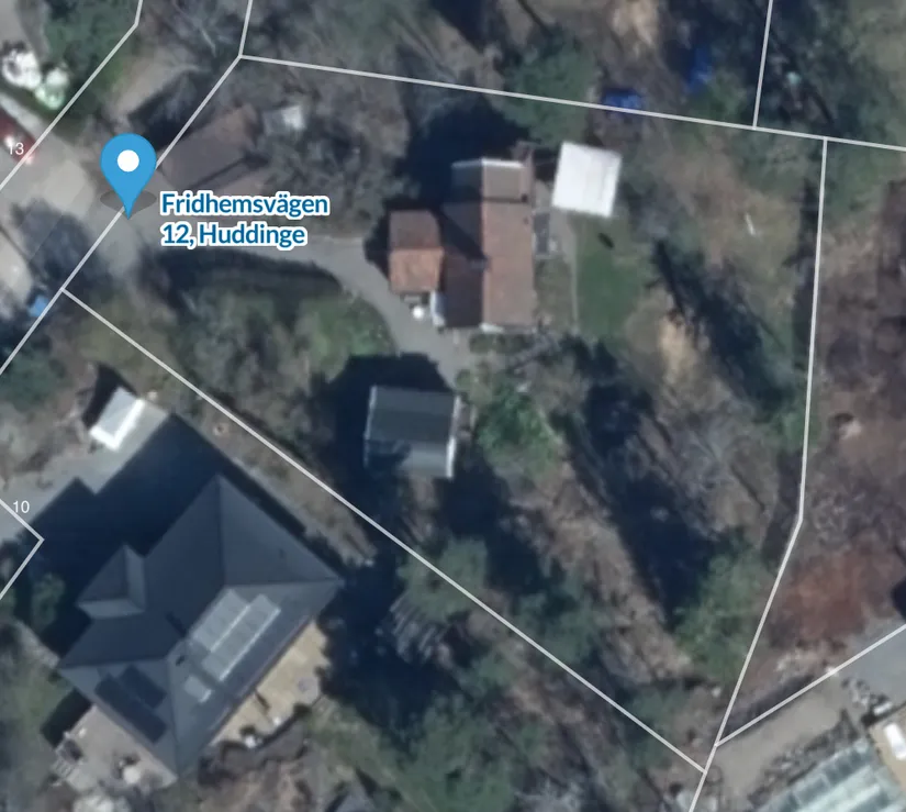 Villa, Fridhemsvägen 12, Fullersta, Huddinge