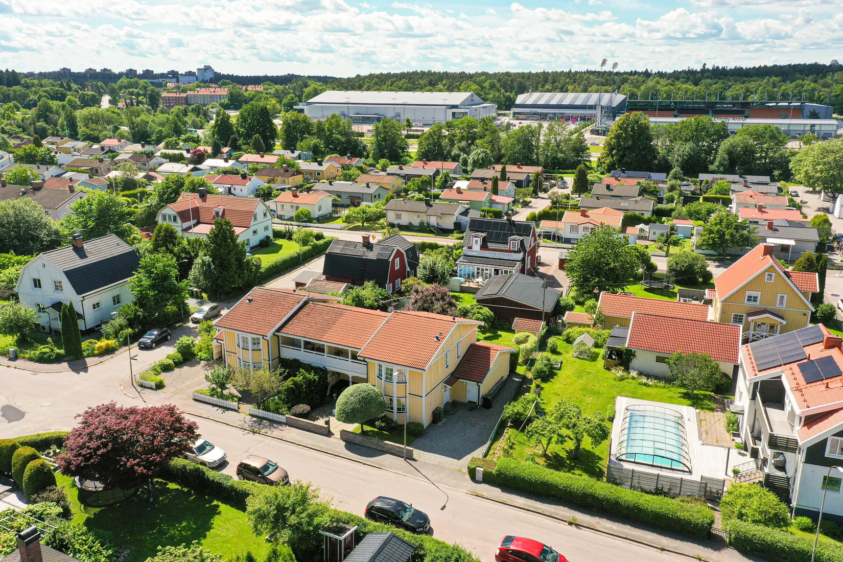 Radhus, Vegagatan 13B, Vega, Västerås