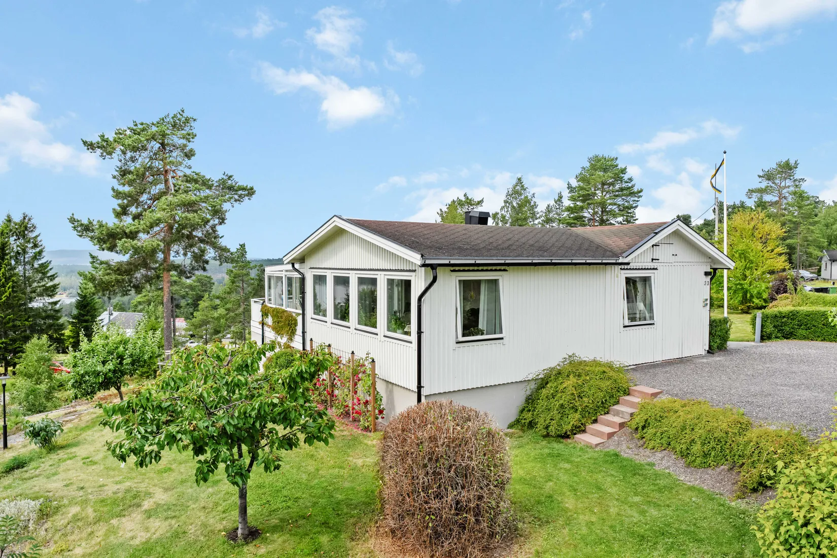 Villa, Krokviksvägen 33, Sundsvall
