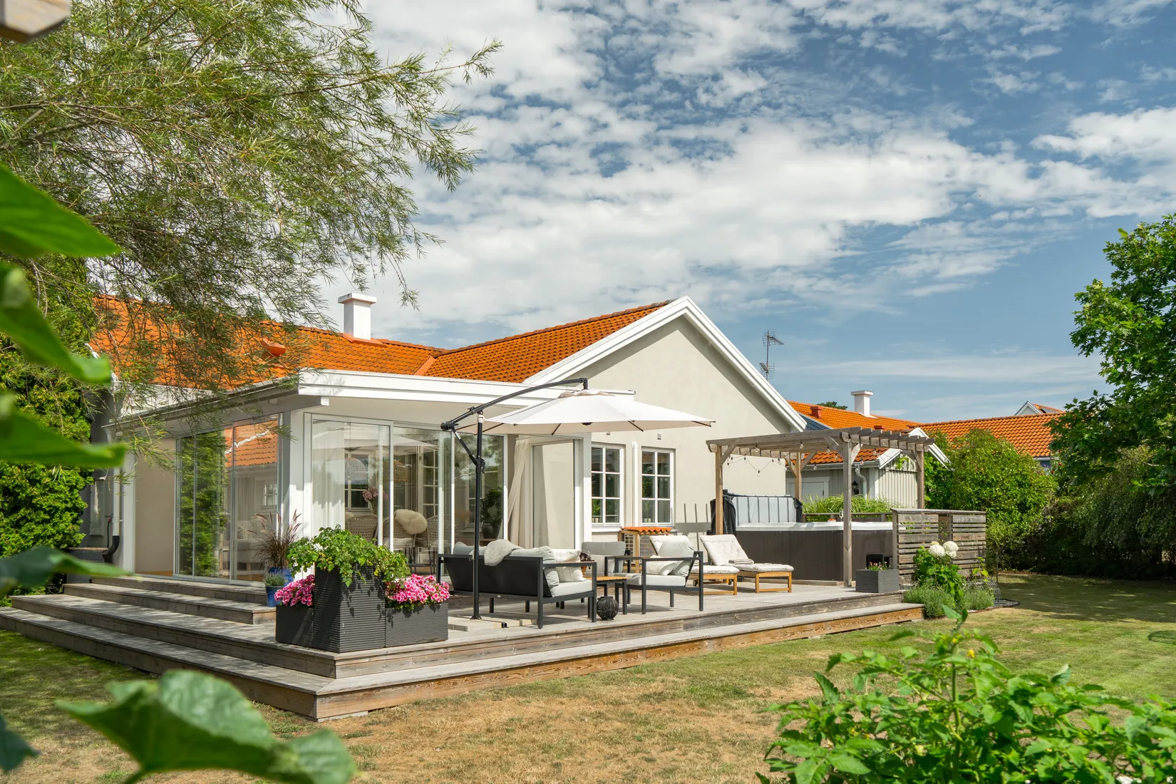 Villa, Stenrosgården 16, Häljarp, Landskrona