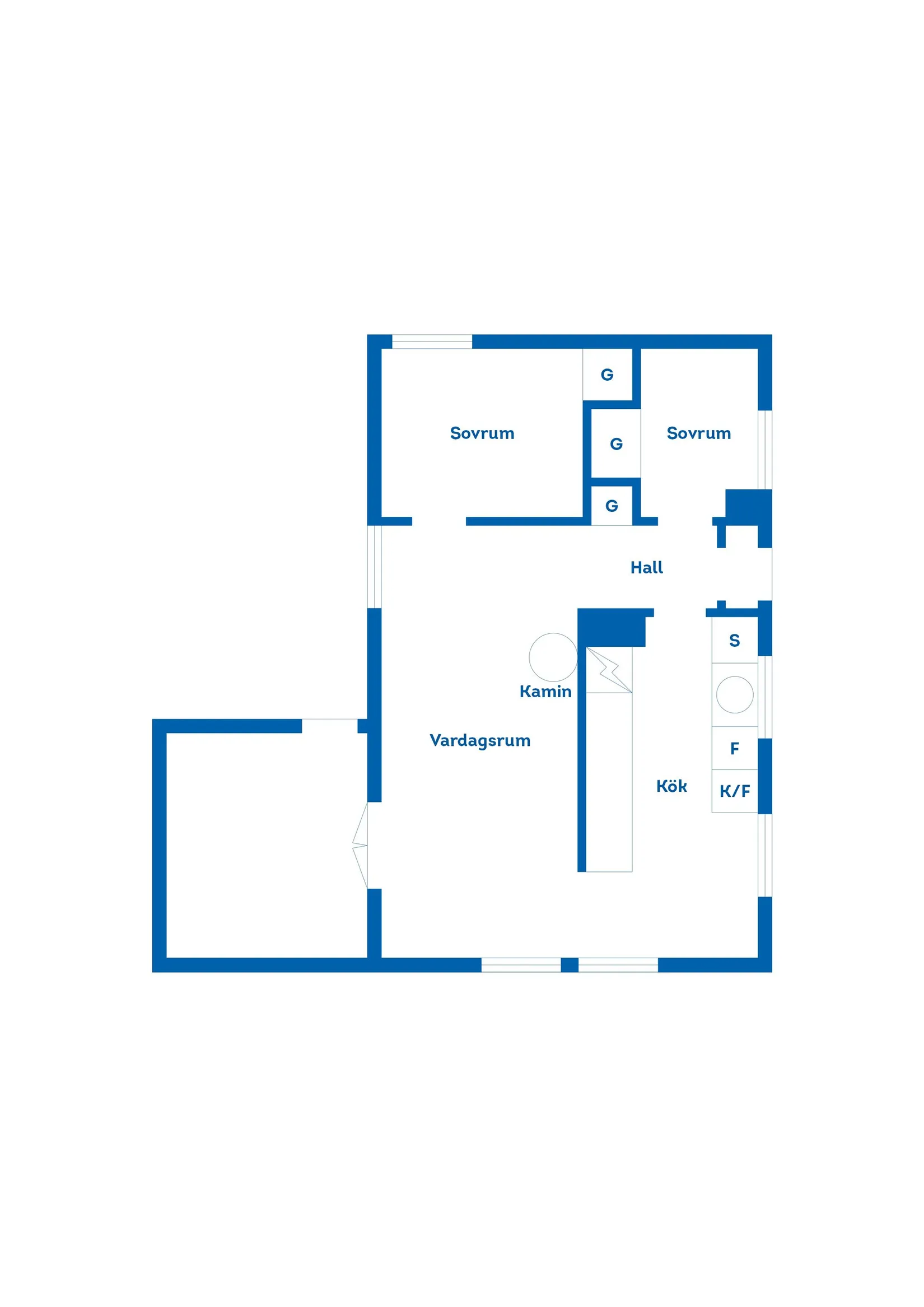 Villa, Lifsinge Tallåsen 2, Lantligt, Gnesta