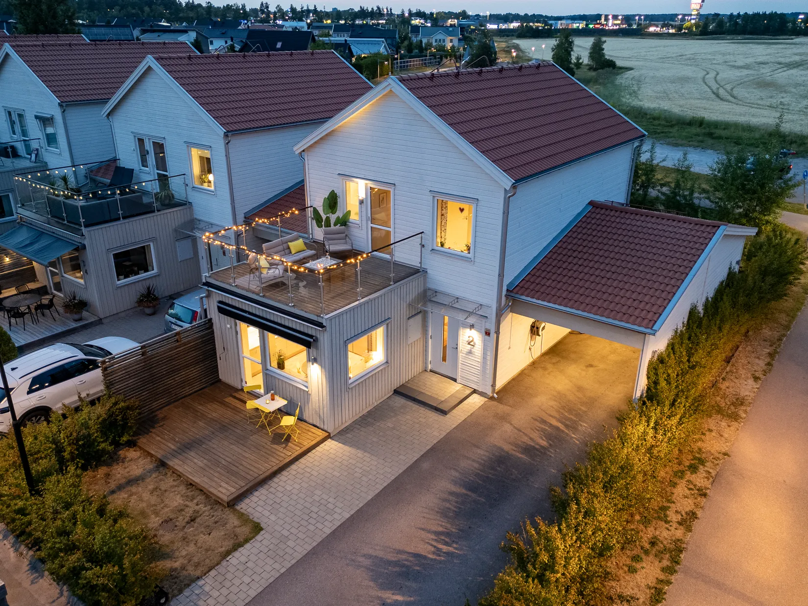 Radhus, Finlandsgatan 2, Lillhamra, Västerås