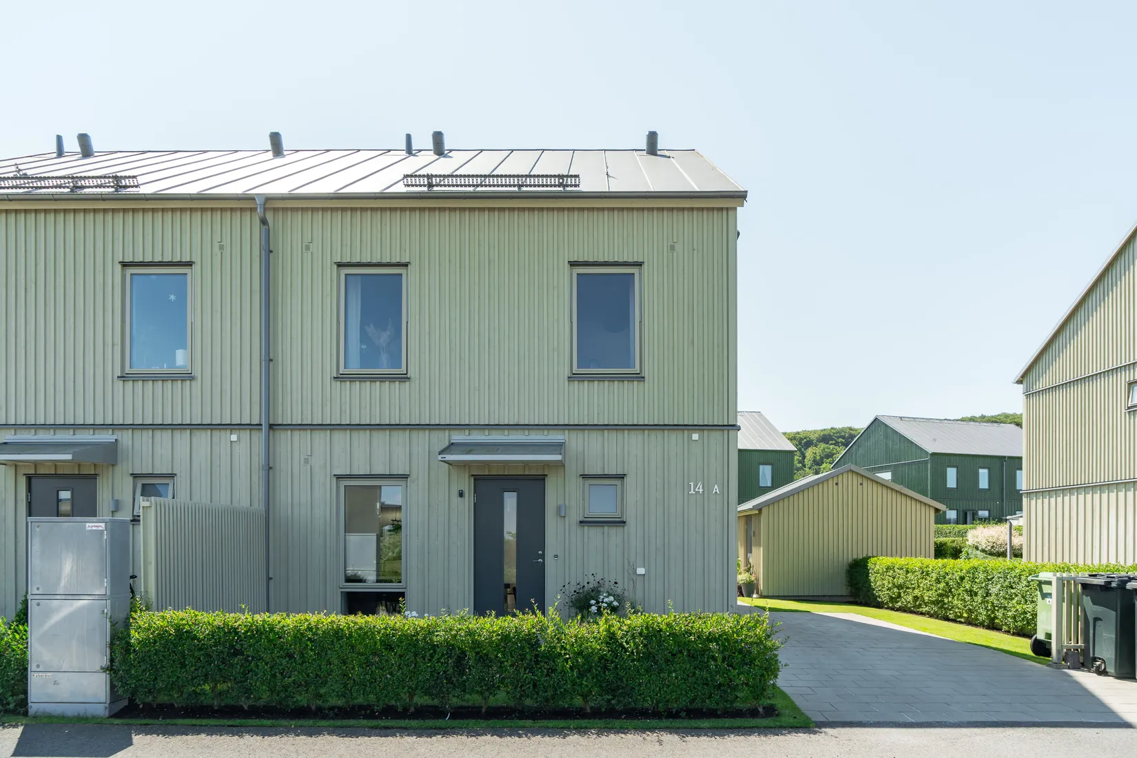 Radhus, Agatvägen 14A, Ö Karup, Båstad
