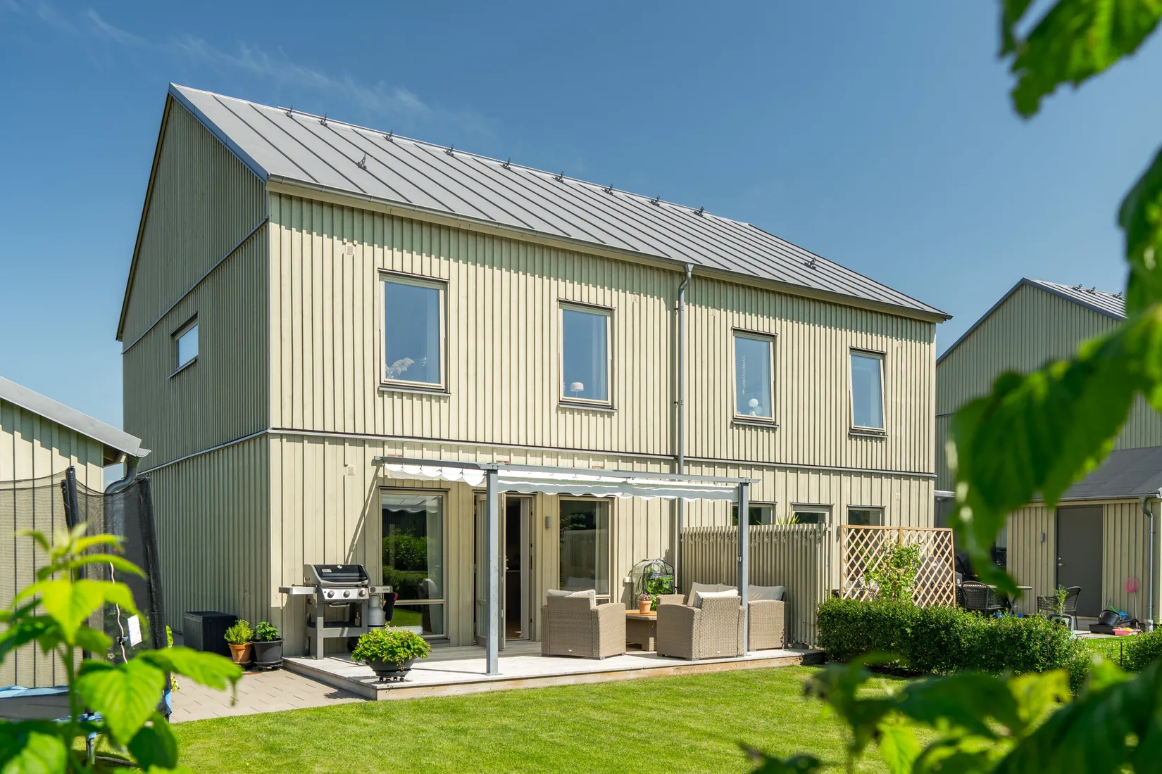 Radhus, Agatvägen 14A, Ö Karup, Båstad