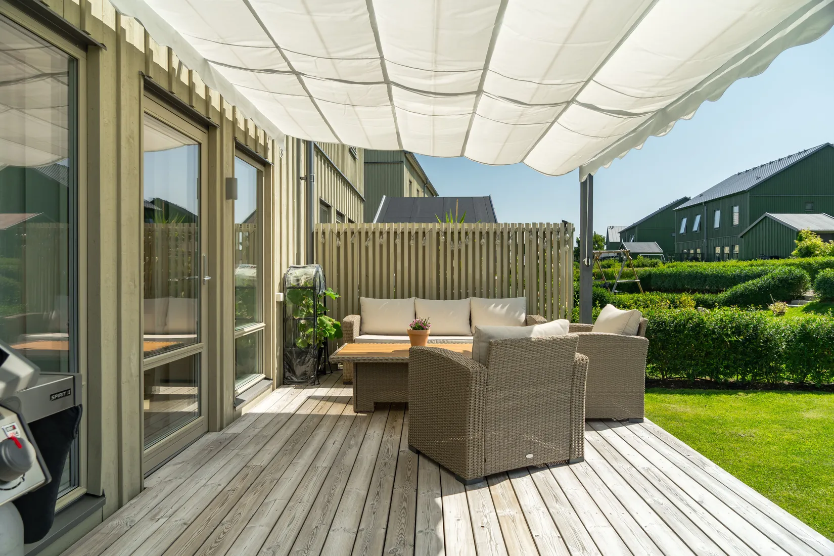 Radhus, Agatvägen 14A, Ö Karup, Båstad