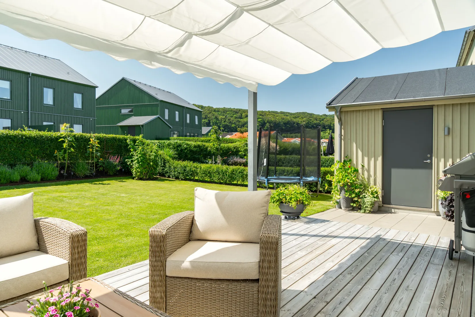 Radhus, Agatvägen 14A, Ö Karup, Båstad