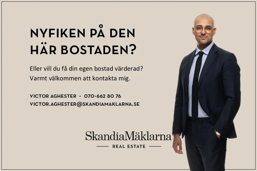 Bostadsrätt, Ågatan 20, Vån 6, Centrala Sundbyberg, Sundbyberg