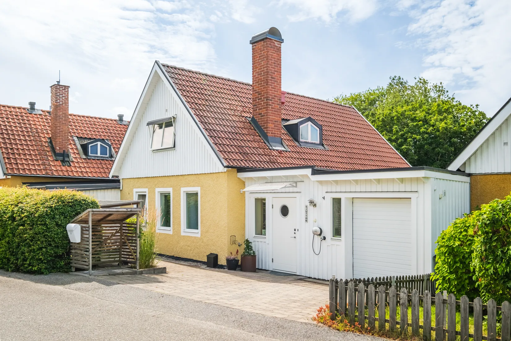 Radhus, Björkhagsvägen 17, Ormsta, Vallentuna