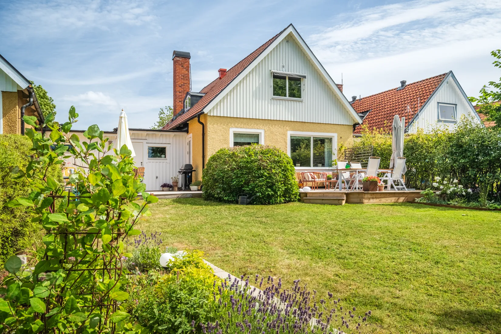Radhus, Björkhagsvägen 17, Ormsta, Vallentuna