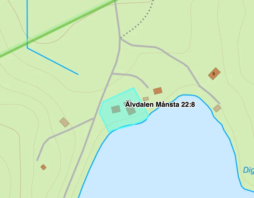 Fritidshus, Månsta 22:8, Älvdalen