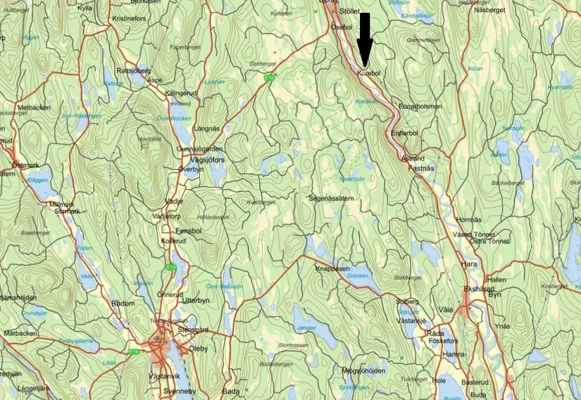 Villa, Nybacka Högby 1, Torsby