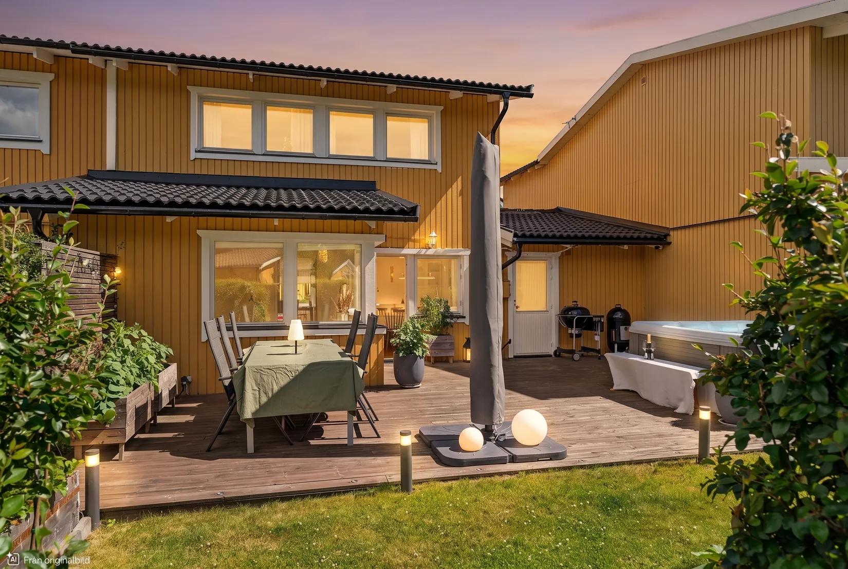 Radhus, Gökärtsvägen 91, Vallatorp, Täby