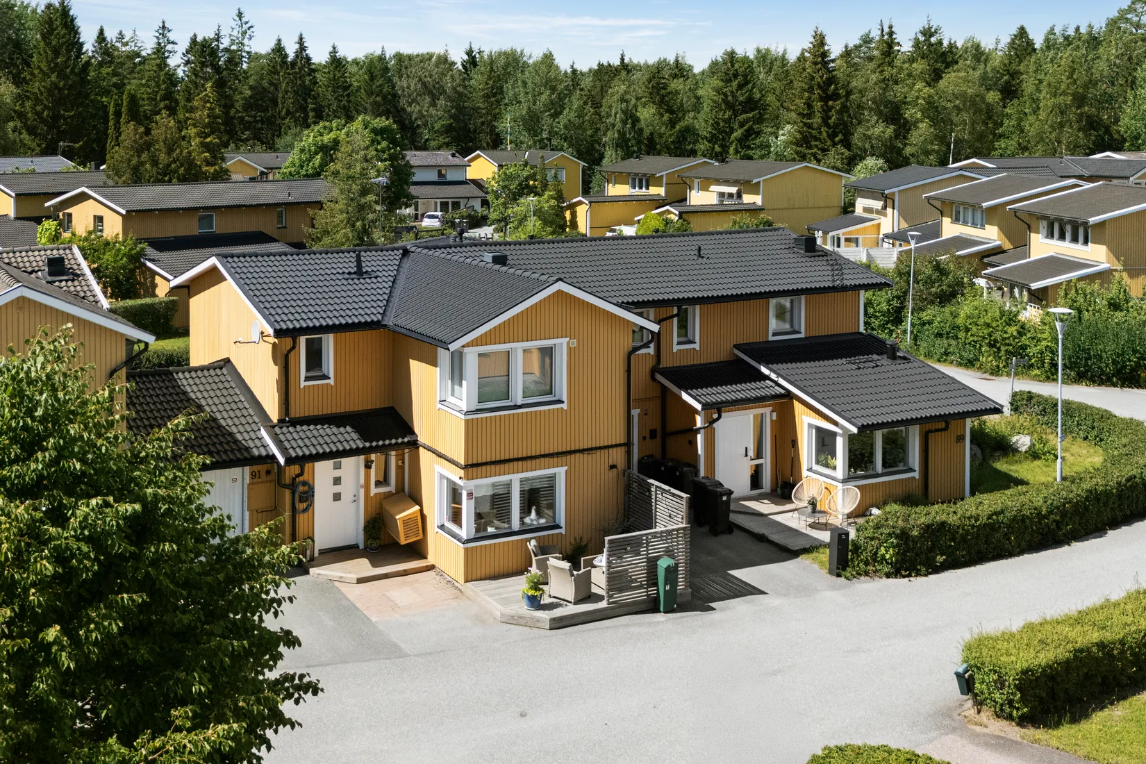 Radhus, Gökärtsvägen 91, Vallatorp, Täby