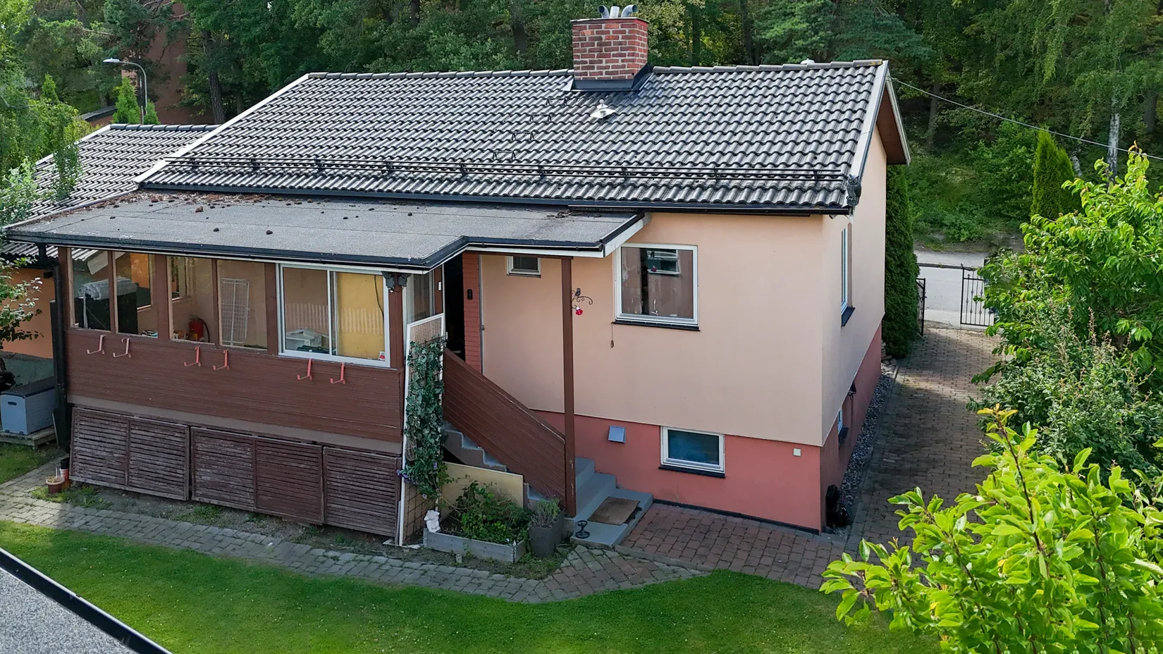 Villa, Spadvägen 6, Älvsjö/Långbro, Stockholm