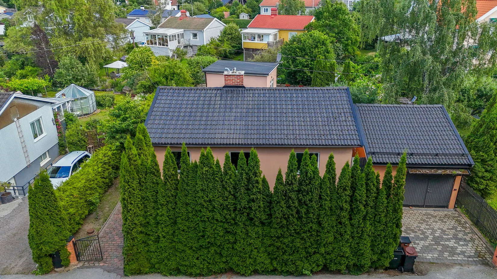 Villa, Spadvägen 6, Älvsjö/Långbro, Stockholm