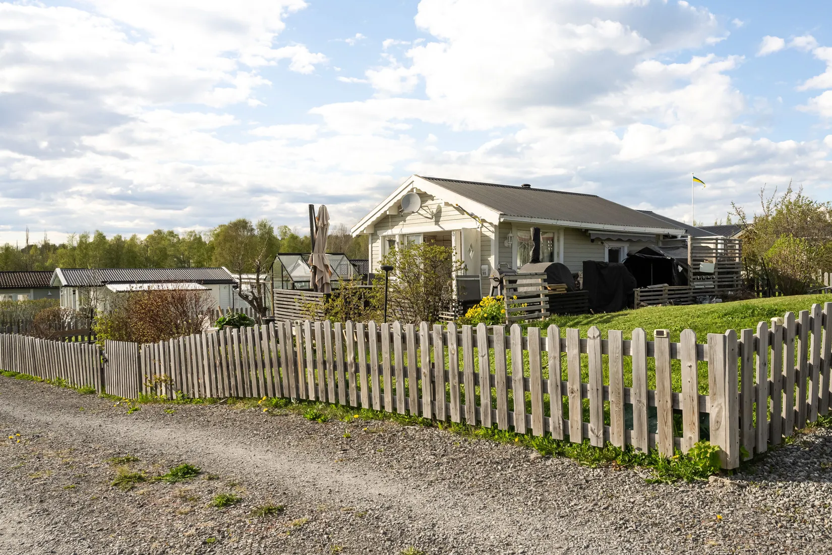 Fritidshus, Kolonilott Solgången H5, Koloniträdgårdsföreningen Oden, Östersund