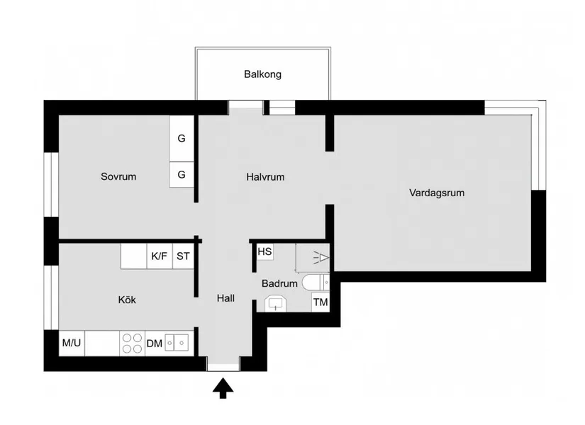 Bostadsrätt, Fålhagsleden 4A, Fålhagen, Uppsala