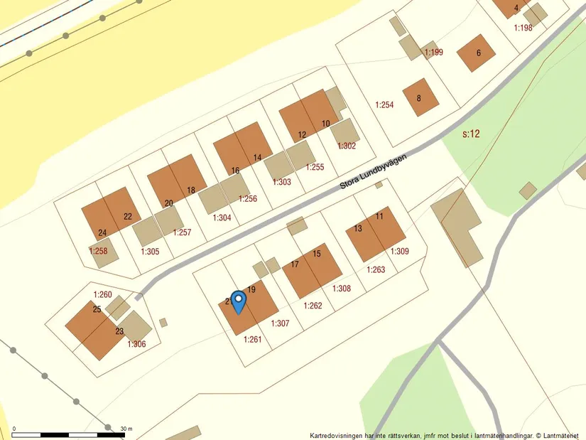 Radhus, Stora Lundbyvägen 21, Nynäshamn Norra Sorunda, Nynäshamn