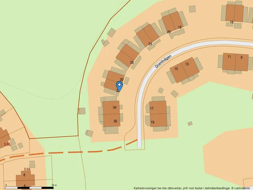 Radhus, Granitvägen 32, Bålsta Skörby, Bålsta, Håbo