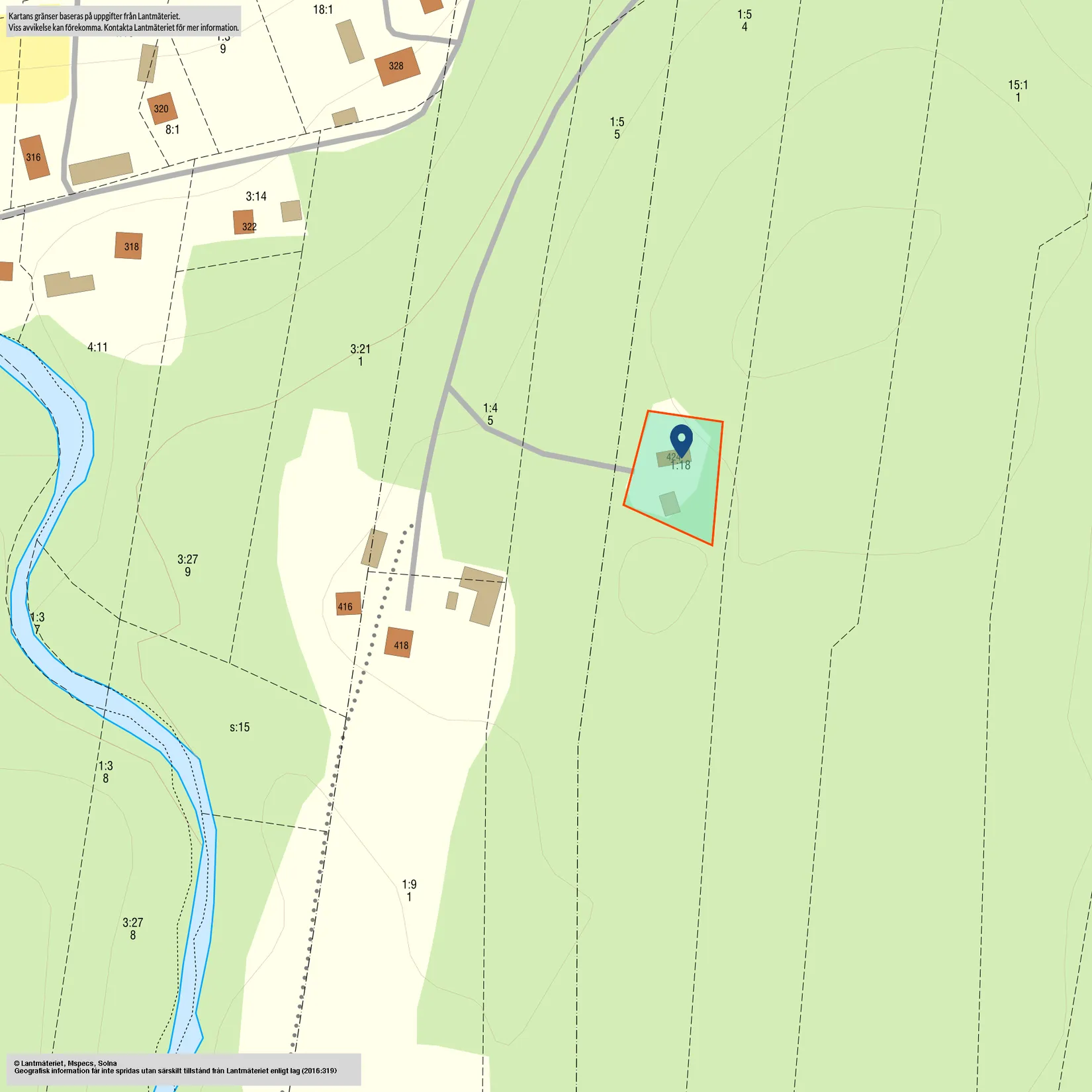 Gård/Skog, Södra Gullgård 418, Ånge