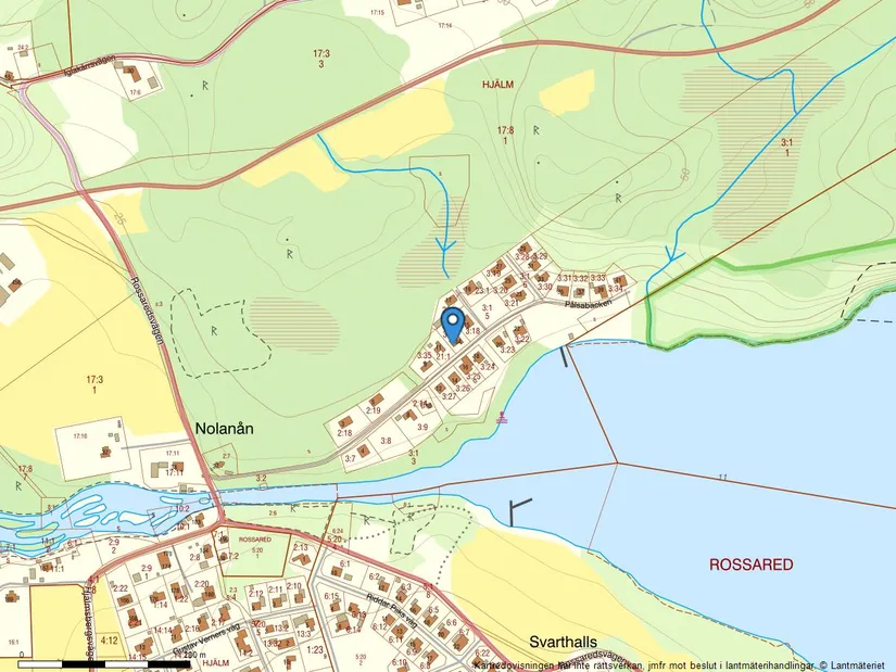 Villa, Pålsabacken 13A, 13B, Hjälm, Kungsbacka
