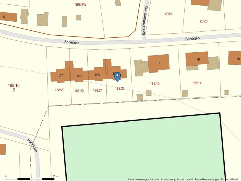 Radhus, Solvägen 12D, Tomelilla
