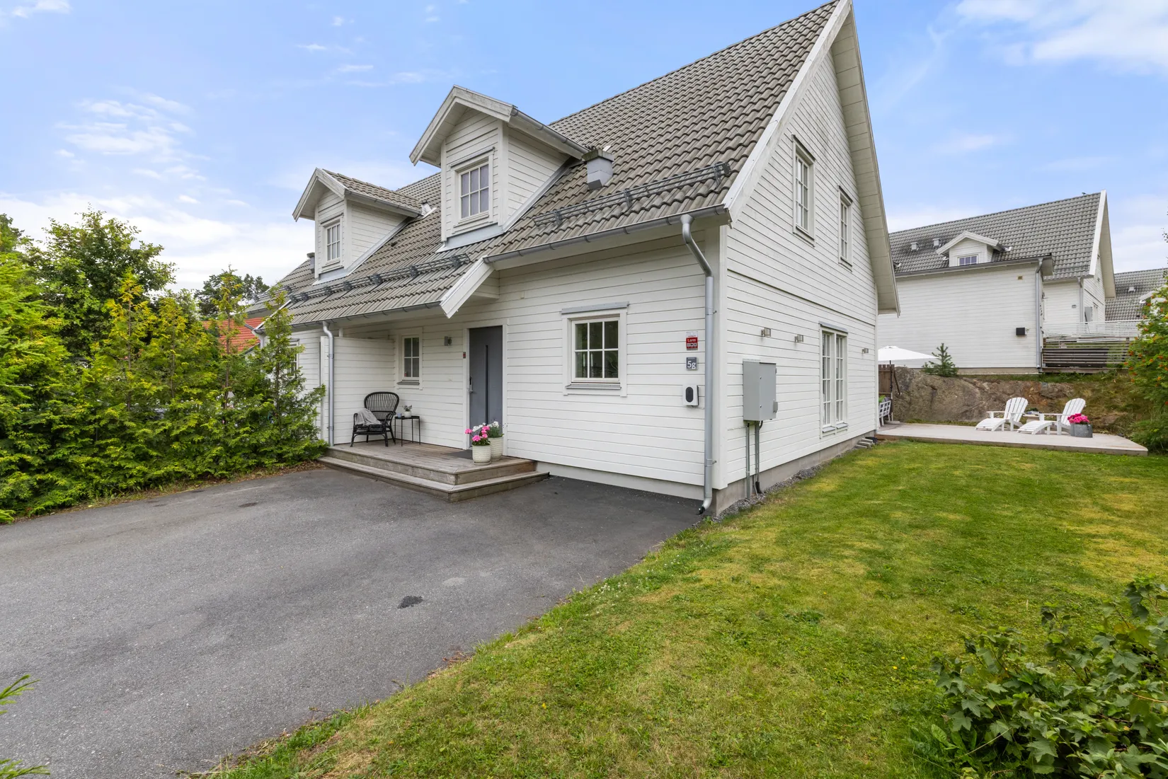 Radhus, Bokvägen 5G, Fornudden-Persudde, Tyresö