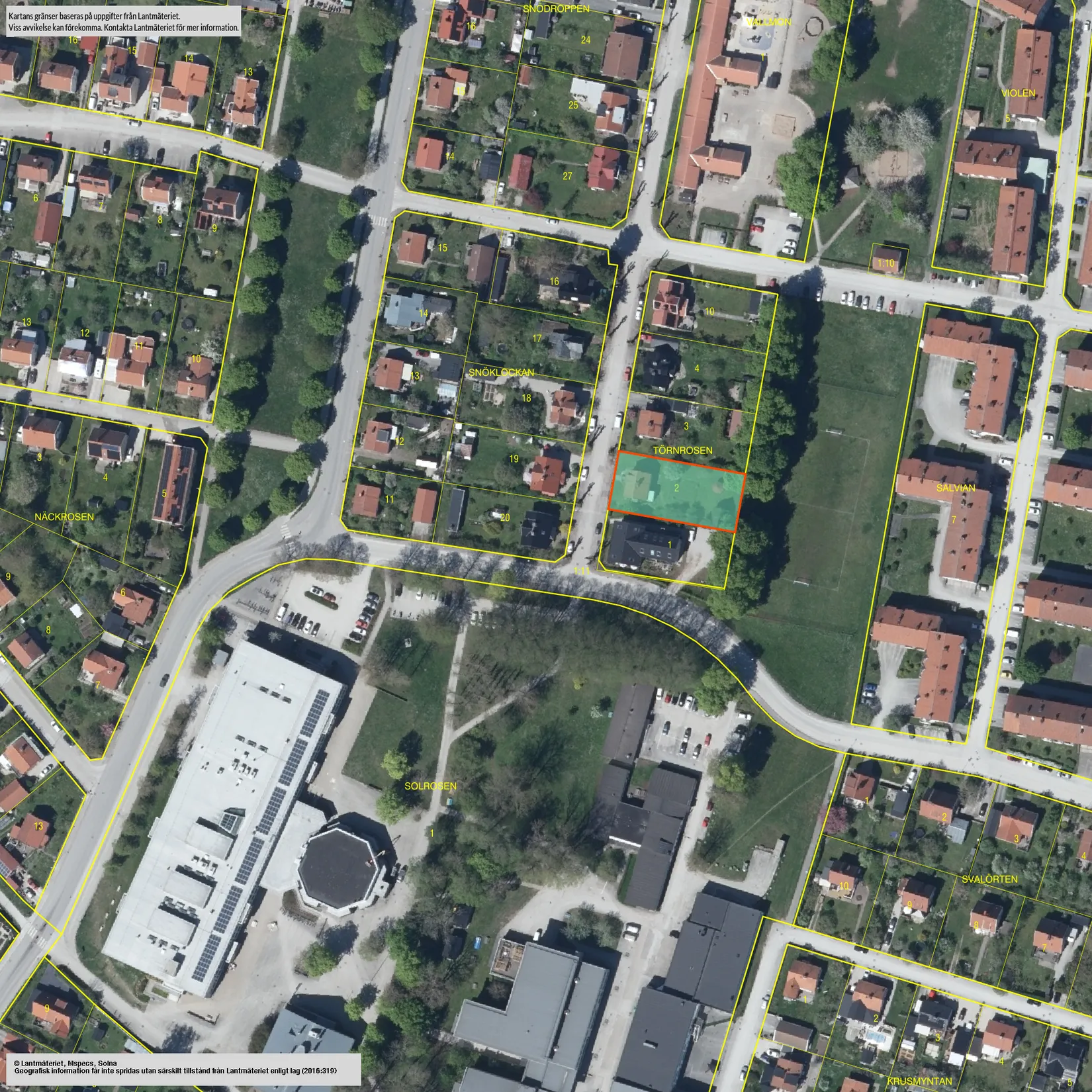 Villa, Eugeniagatan 11, Visby Länna, Gotland