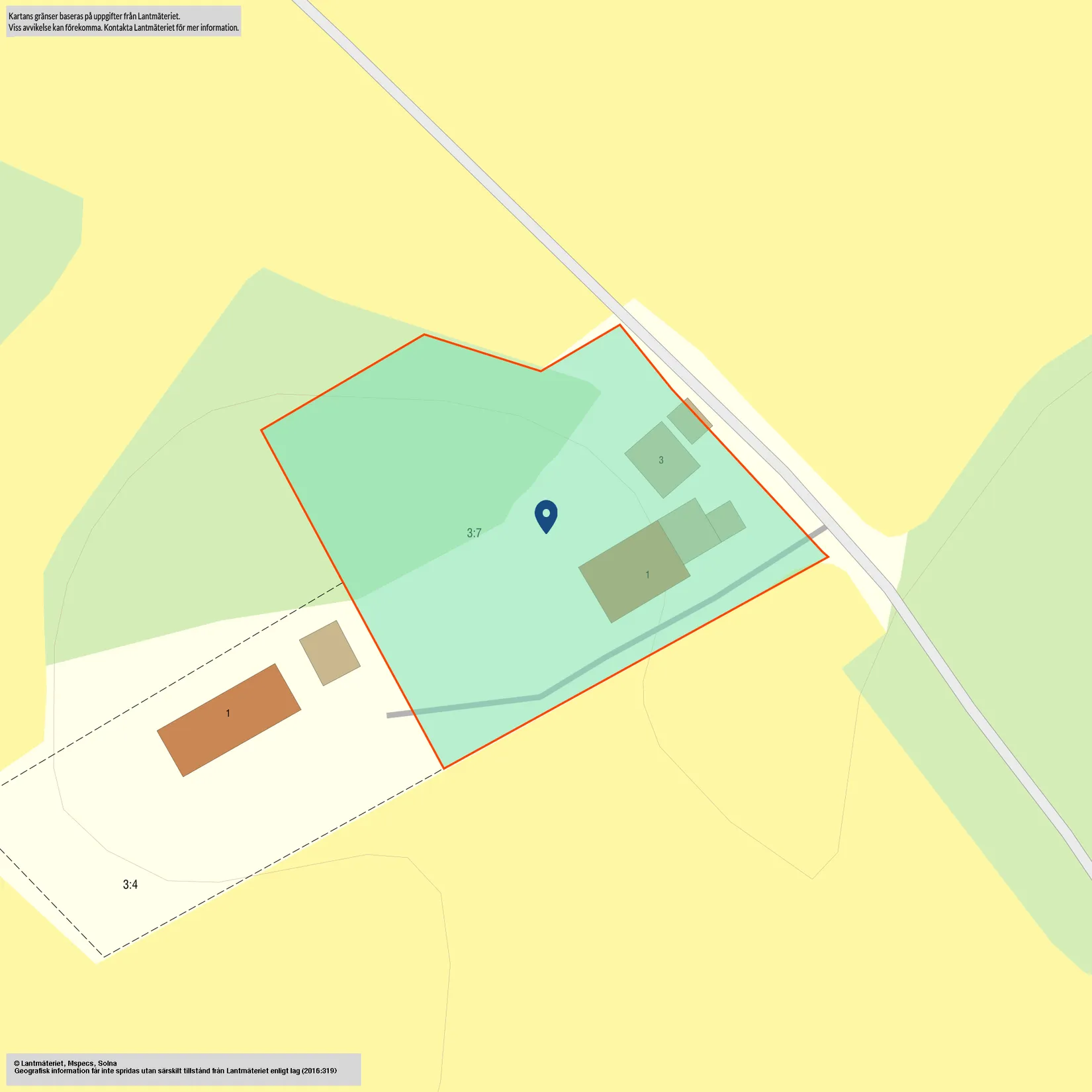 Villa, Rackeby Enebacken 1, Rackeby, Lidköping