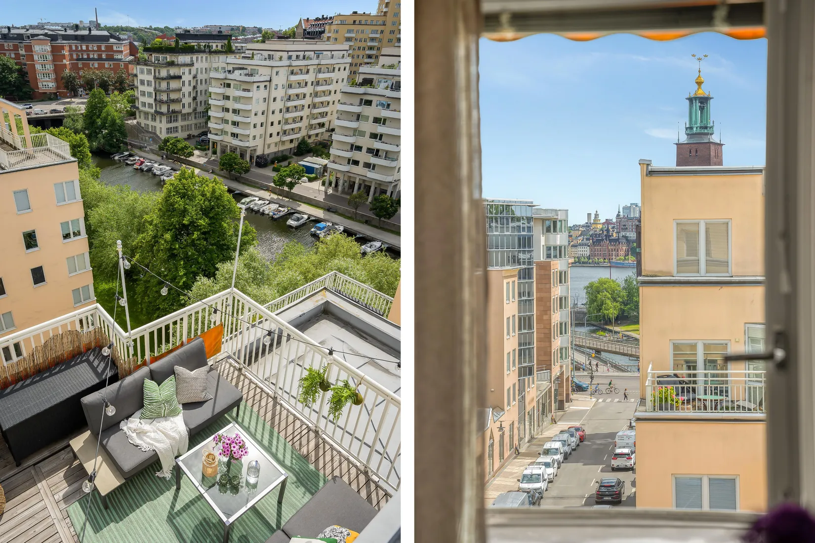 Bostadsrätt, Blekholmsterrassen 9, våning 9 & 10, Norrmalm - Kungsholmen - City, Stockholm