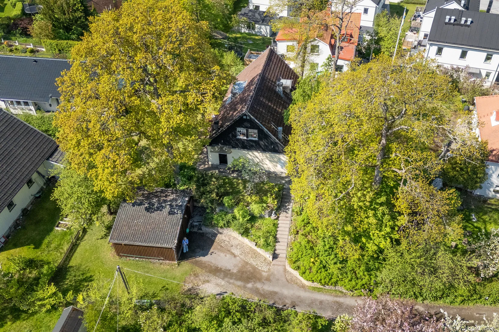 Villa, Rödkindavägen 9, Farsta strand, Stockholm