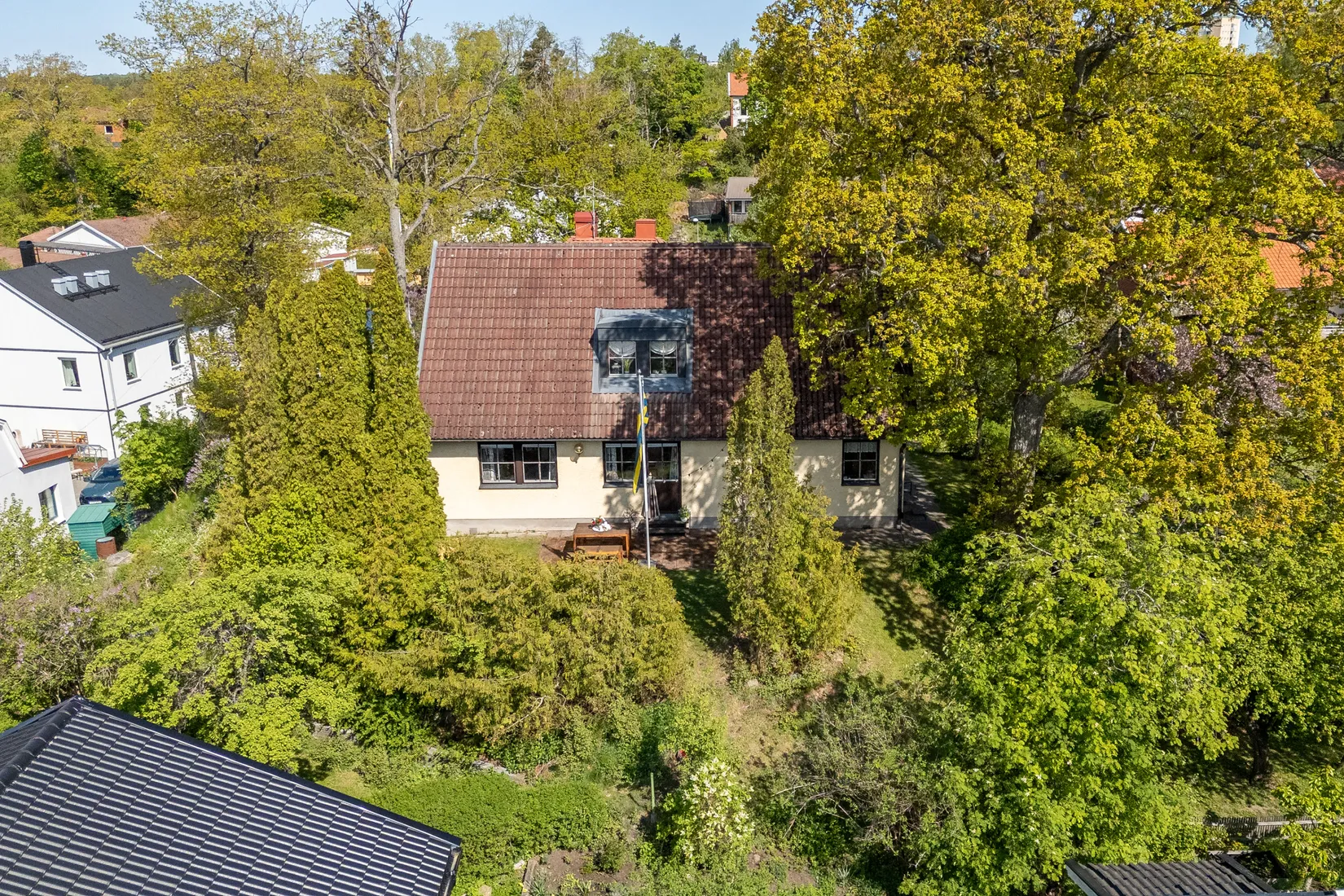 Villa, Rödkindavägen 9, Farsta strand, Stockholm