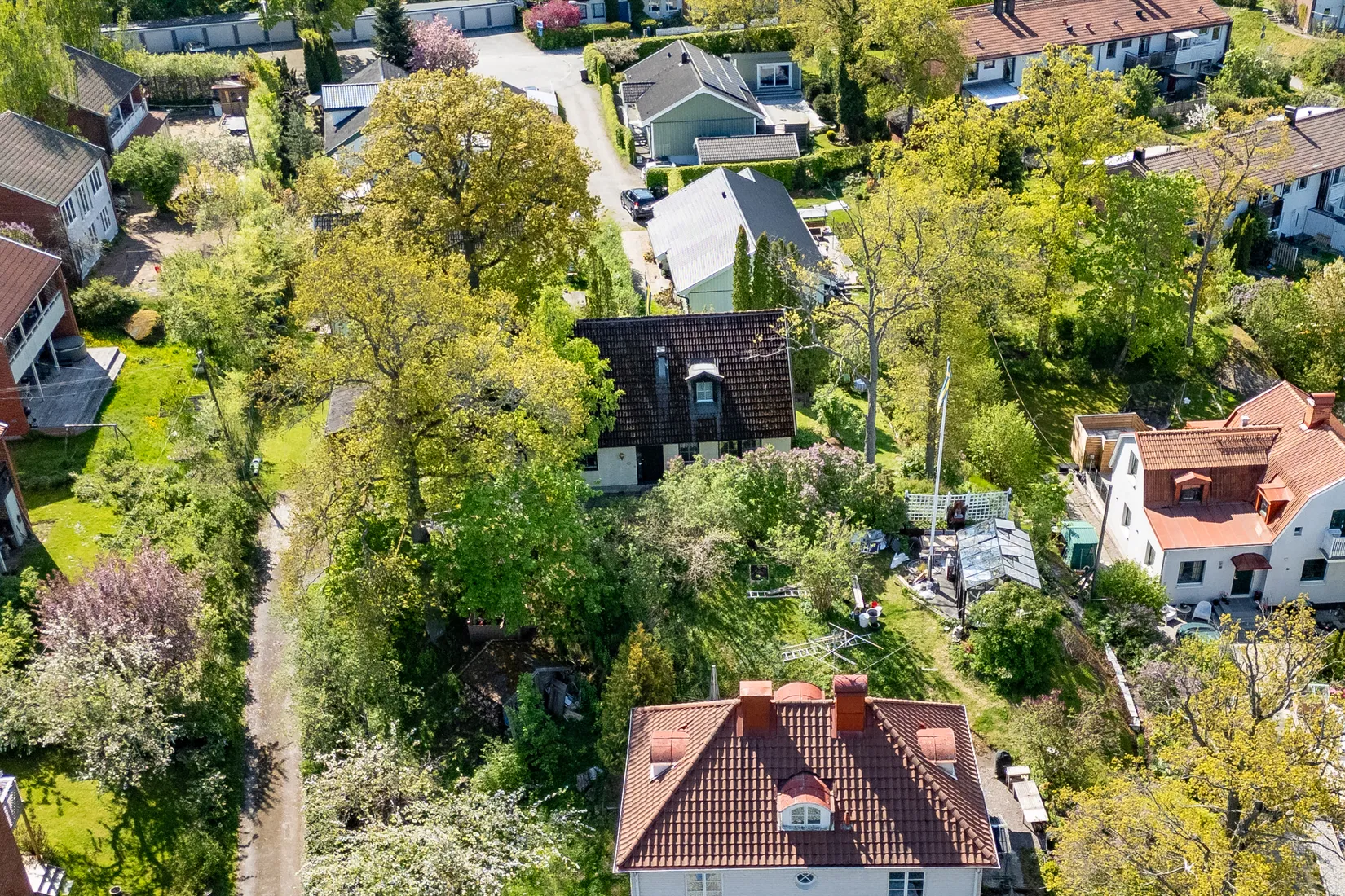 Villa, Rödkindavägen 9, Farsta strand, Stockholm