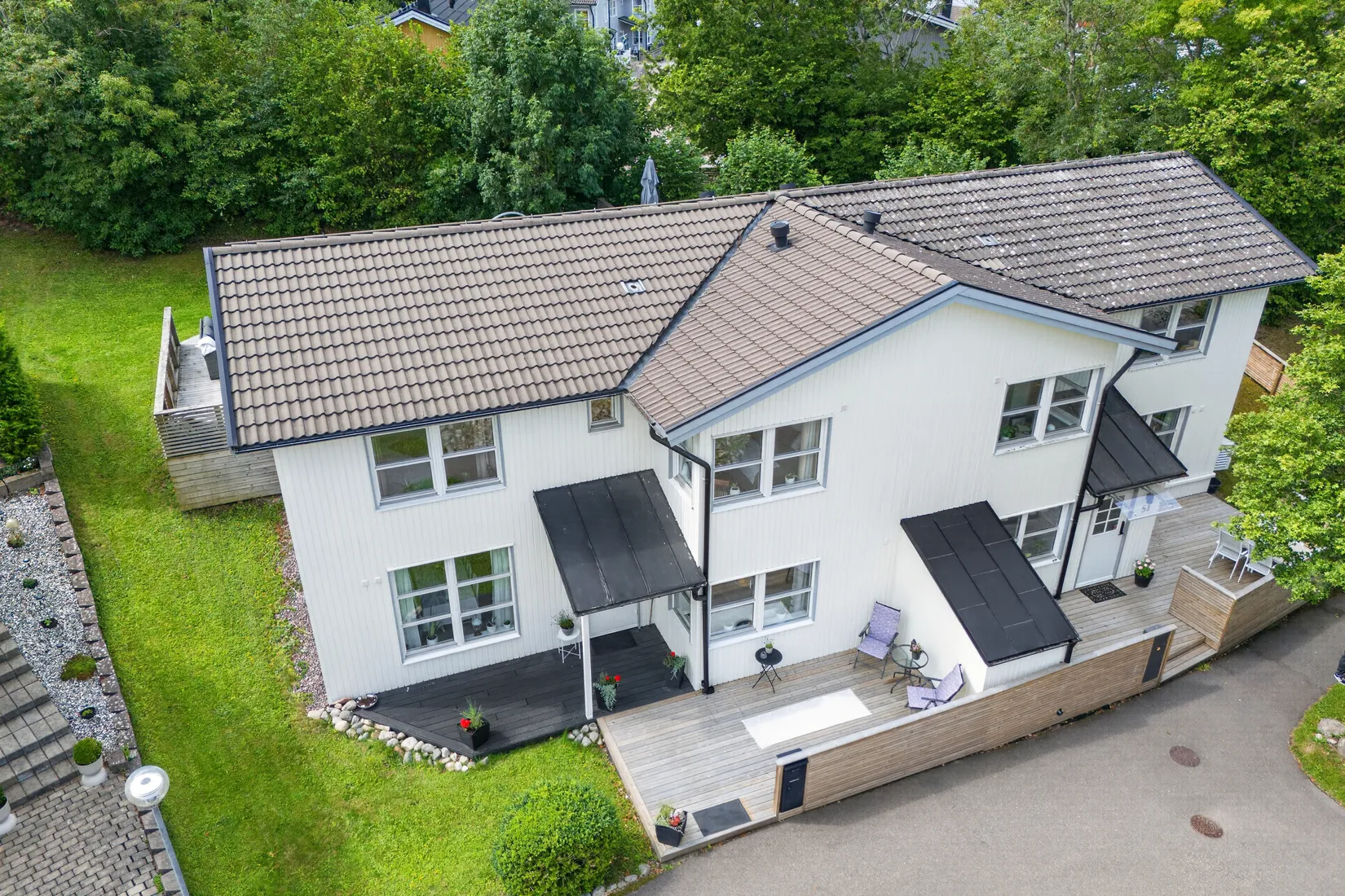 Radhus, Ullas lyckas väg 53, Kållered, Mölndal