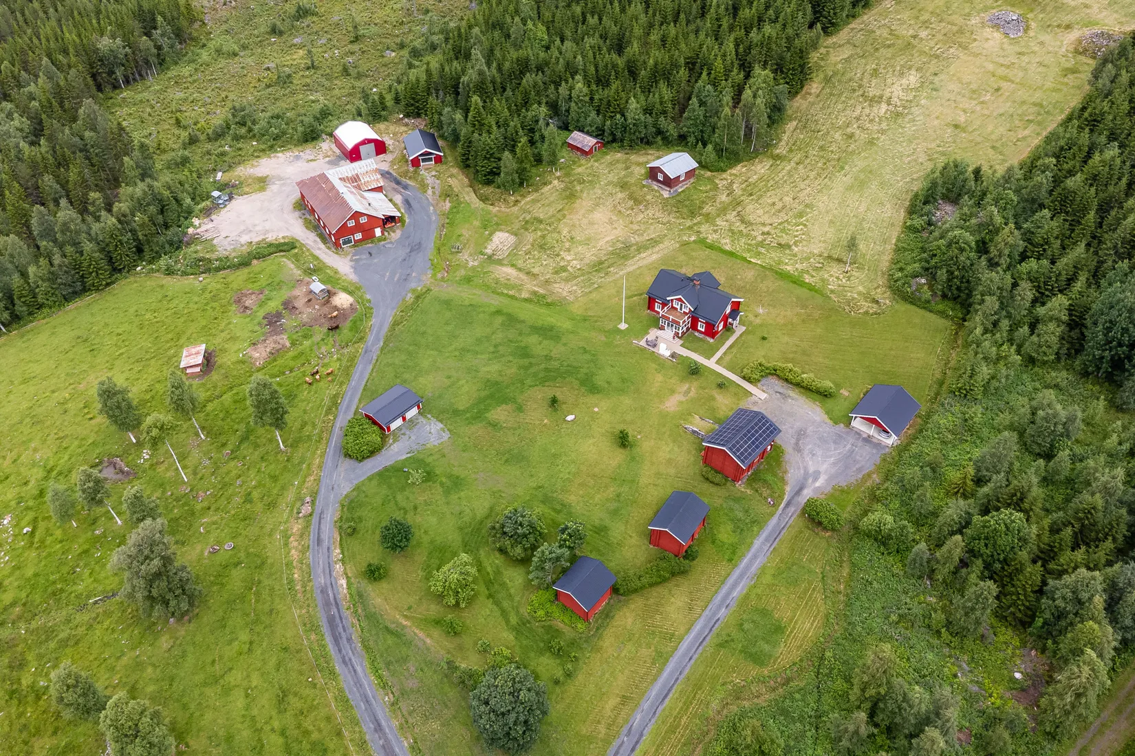 Gård/Skog, Djäknelidens väg 1, Finnskogen, Torsby