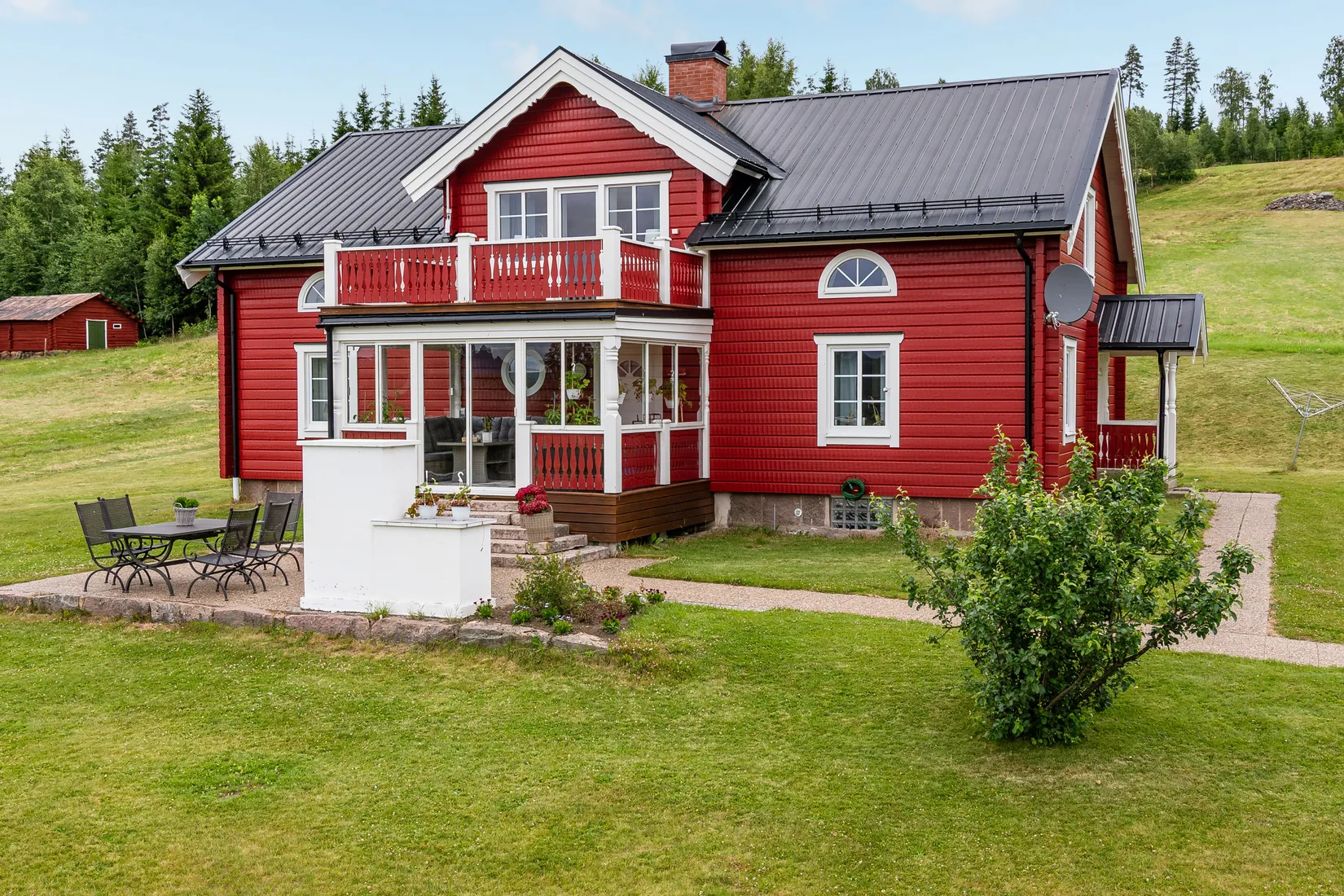 Gård/Skog, Djäknelidens väg 1, Finnskogen, Torsby