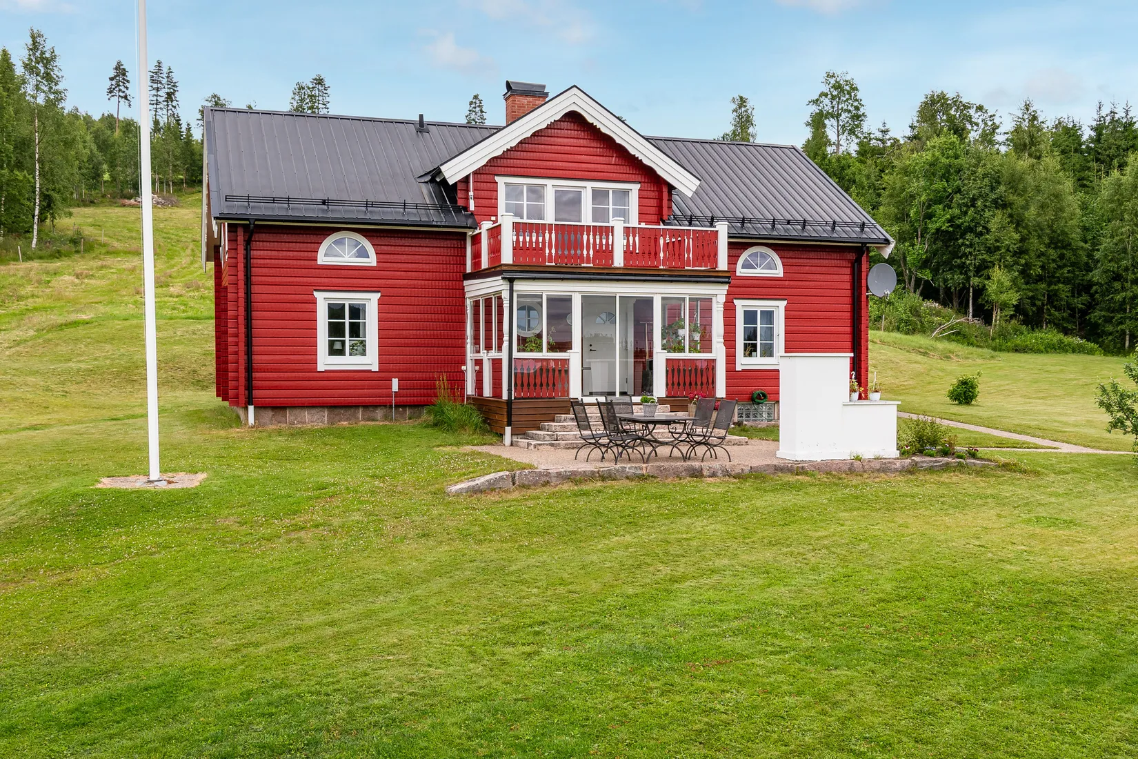 Gård/Skog, Djäknelidens väg 1, Finnskogen, Torsby