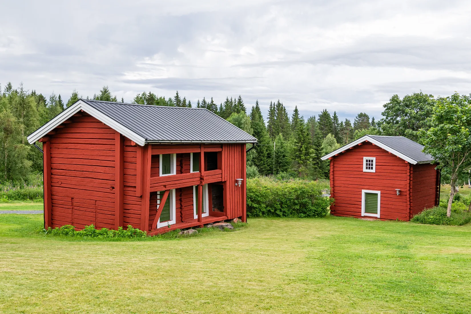 Gård/Skog, Djäknelidens väg 1, Finnskogen, Torsby