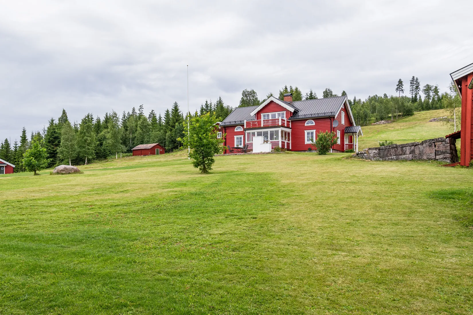 Gård/Skog, Djäknelidens väg 1, Finnskogen, Torsby