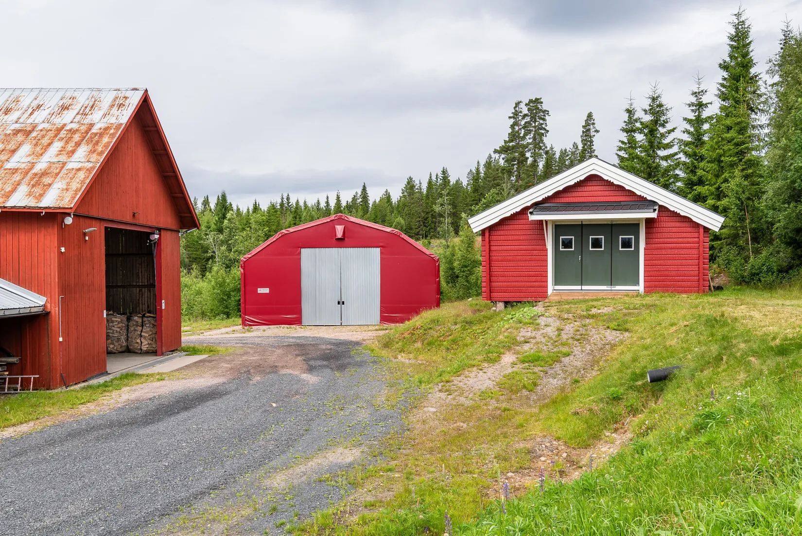 Gård/Skog, Djäknelidens väg 1, Finnskogen, Torsby
