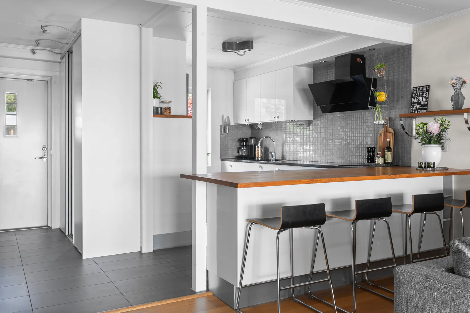 Radhus, Hajvägen 16G, Träslövsläge, Varberg