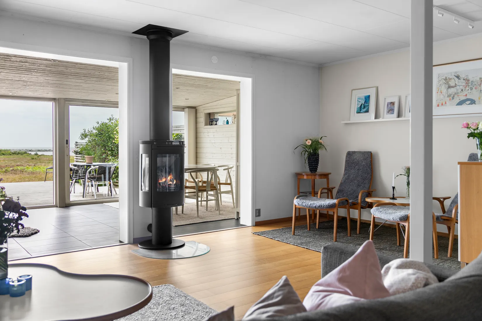 Radhus, Hajvägen 16G, Träslövsläge, Varberg