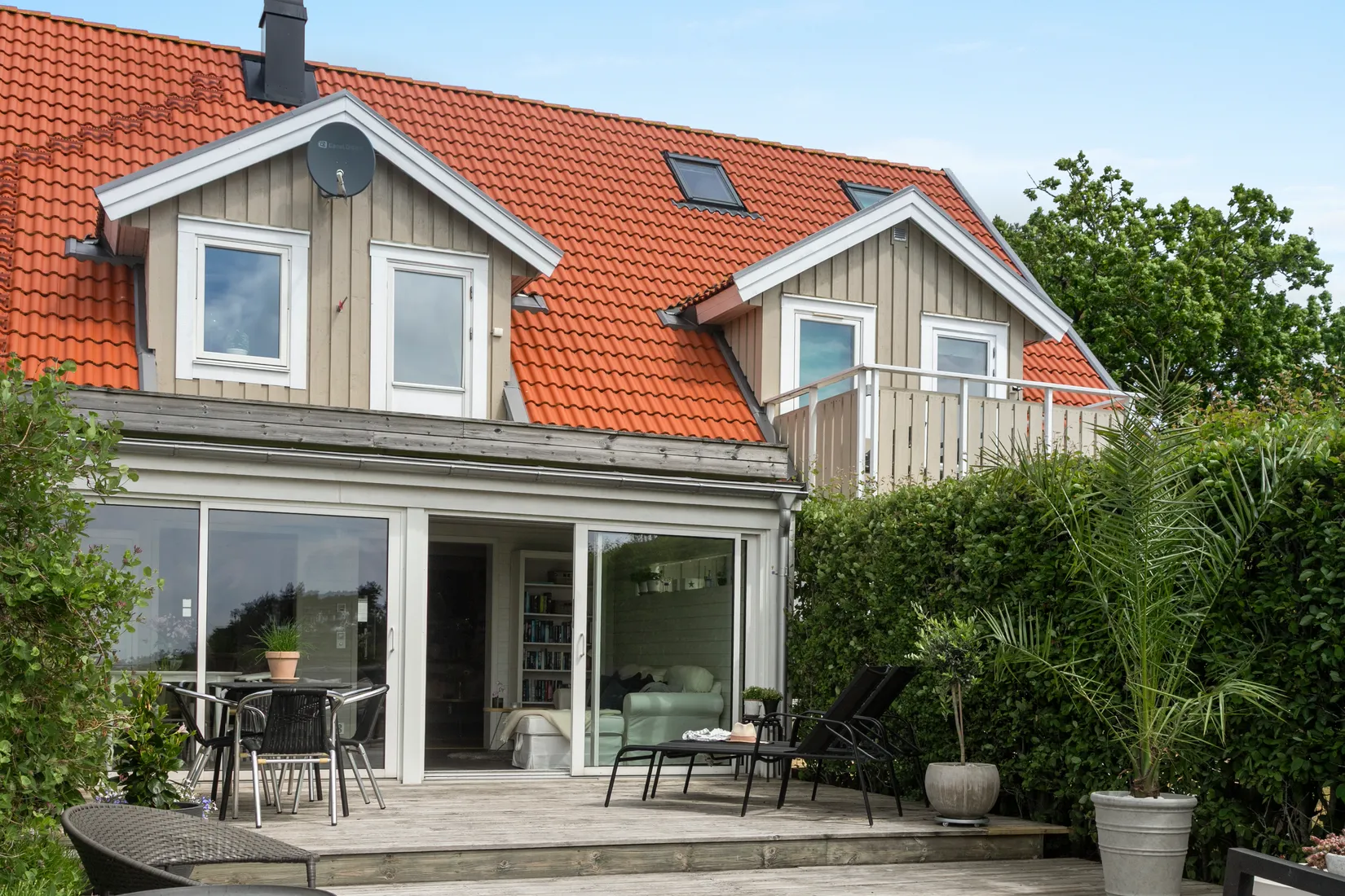 Radhus, Hajvägen 16G, Träslövsläge, Varberg