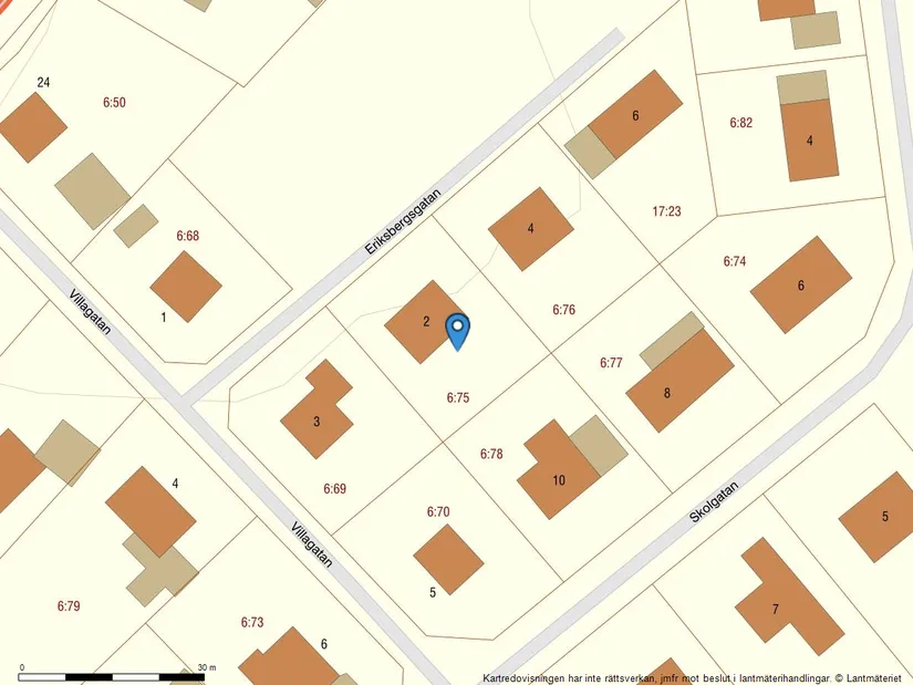 Villa, Eriksbergsgatan 2, Dalum, Ulricehamn