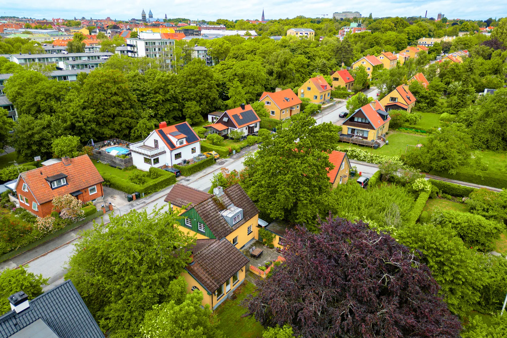 Villa, Vegagatan 19, Planetstaden, Lund