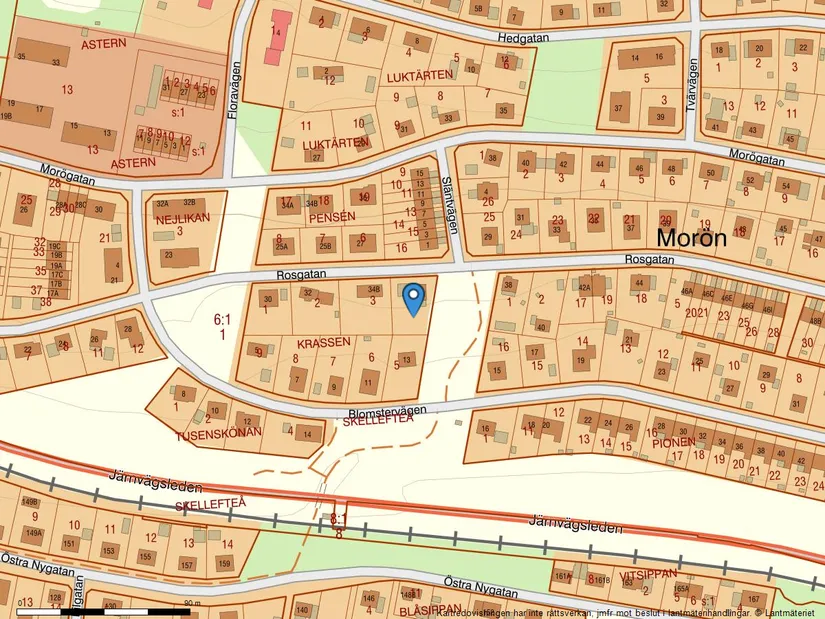 Villa, Rosgatan 36, Morön, Skellefteå