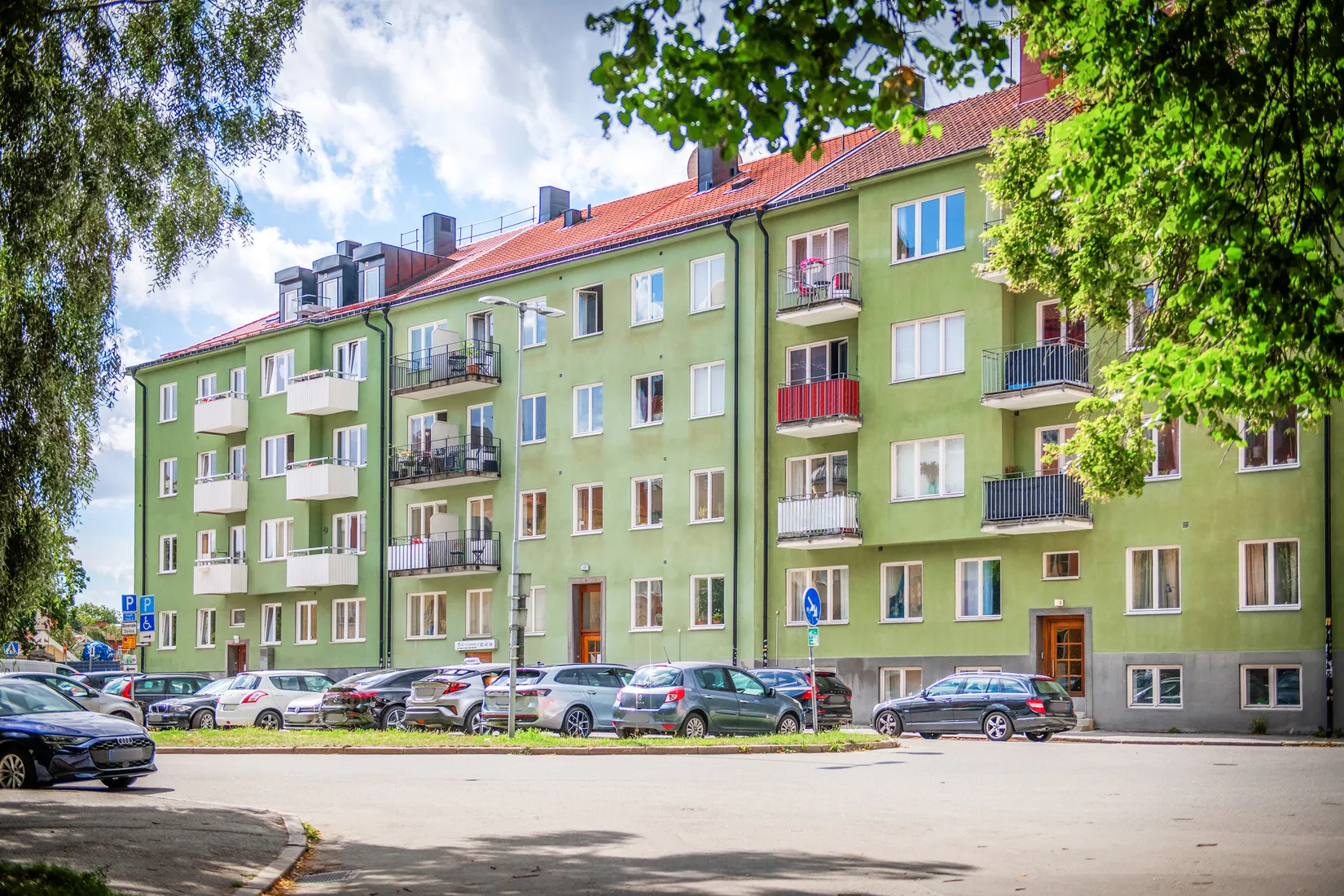 Bostadsrätt, Parkvägen 17, Gamla Råsunda, Solna