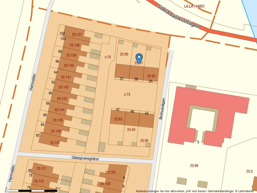 Radhus, Brohusvägen 2B, Lomma - Brohus, Lomma