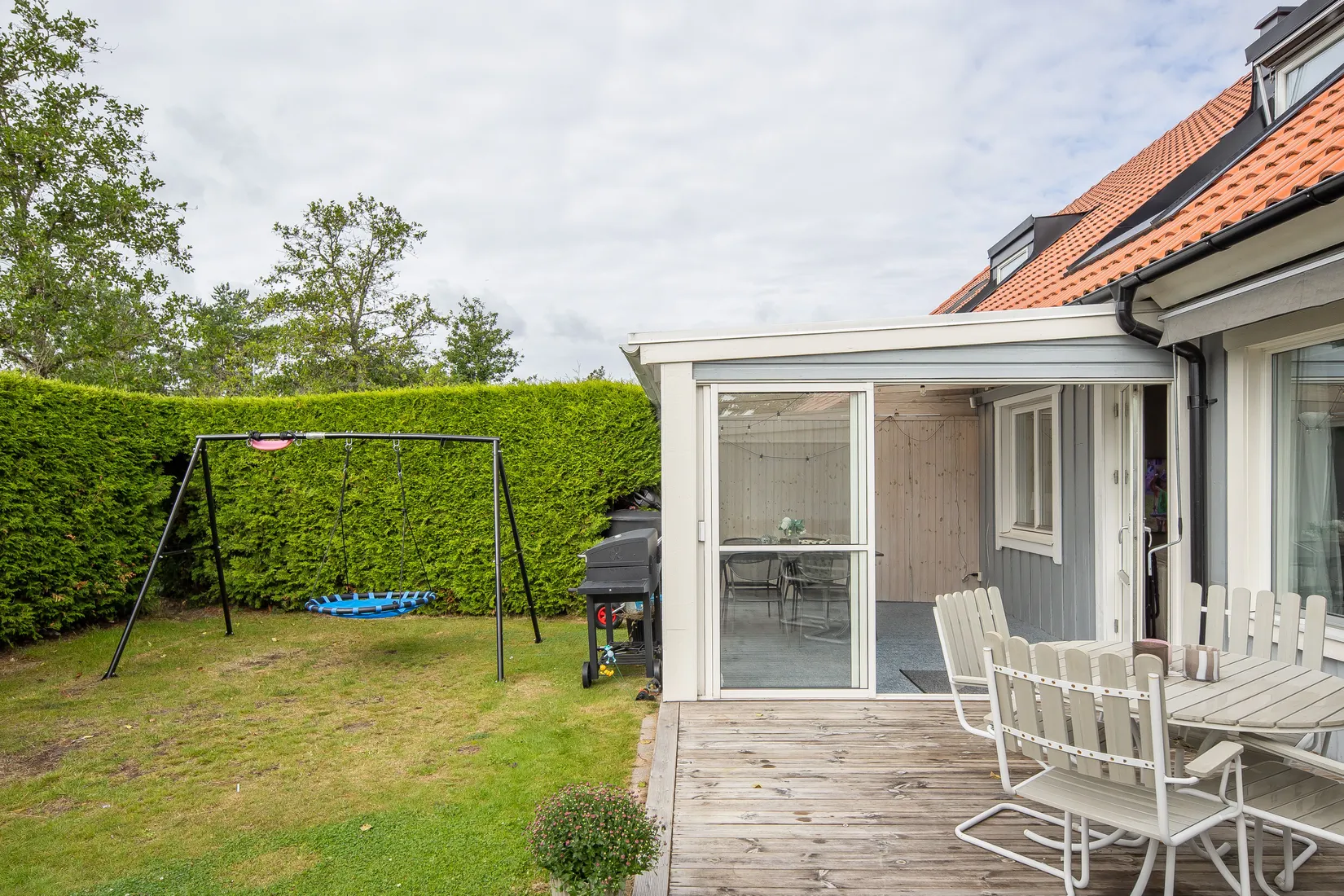 Radhus, Tröskaregränd 3, Stöpen, Skövde