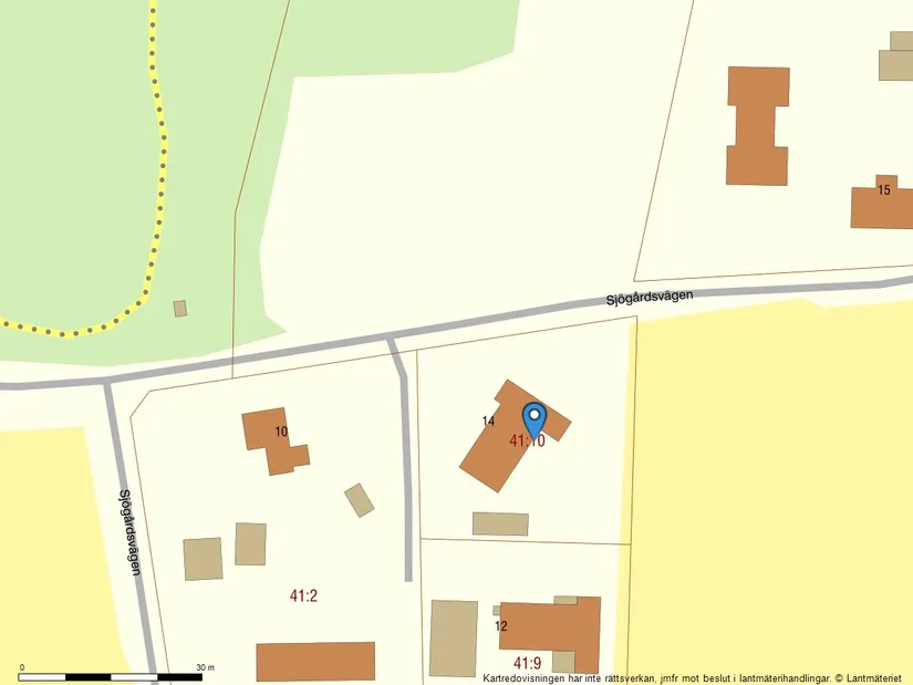 Villa, Sjögårdsvägen 14, Häljarp / Saxtorpsskogen, Landskrona